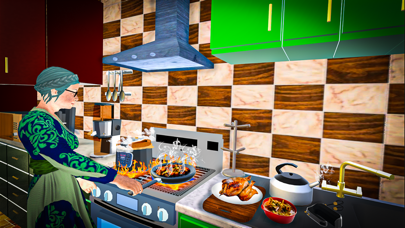Virtual Granny Life Games 3D Screenshot