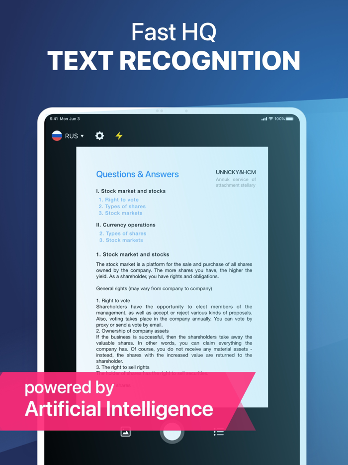 Image To Text Mobile Scanner