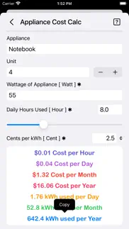 appliance cost calculator plus problems & solutions and troubleshooting guide - 4