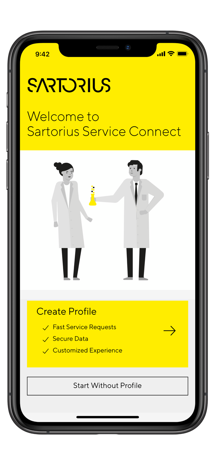 Sartorius Service Connect