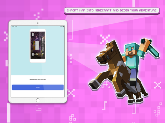 Addons Maps For Minecraft MCPE iPad screenshot 5 - Entertainment app