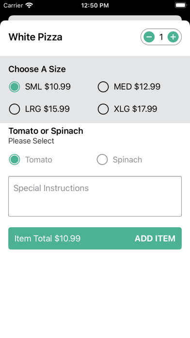 Greek Town Pizza and Grill Screenshot