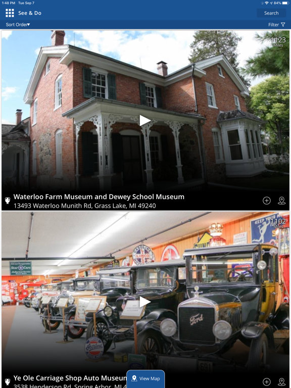 Experience Jackson Michigan iPad screenshot 4 - Travel app