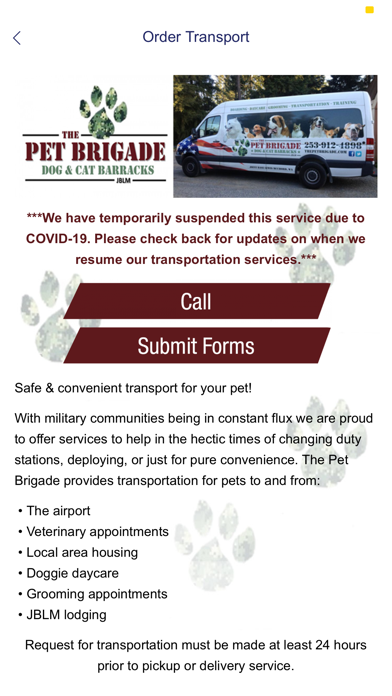 The Pet Brigade. Screenshot