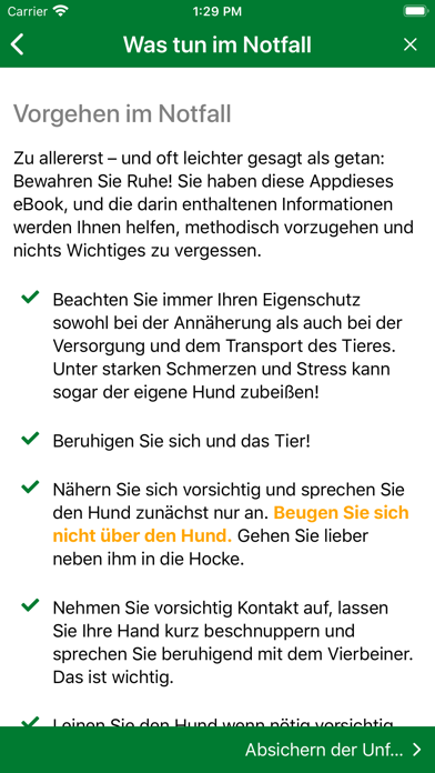Erste Hilfe Hund Screenshot