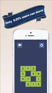 number puzzle, clear the board iphone screenshot 1