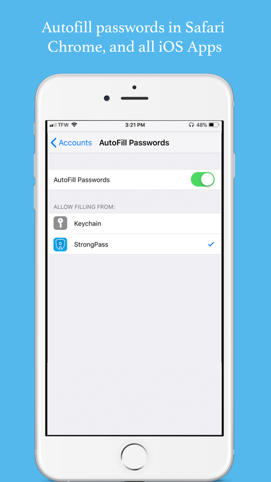 #6. StrongPass Personal (iOS) 由: Authomate INC