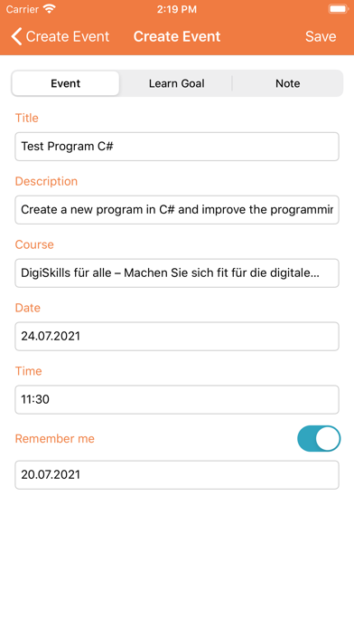iMoox Coach Screenshot
