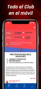 Real Aranjuez CF screenshot #1 for iPhone