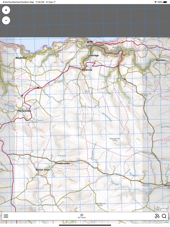 Screenshot #5 pour Exmoor Outdoor Map