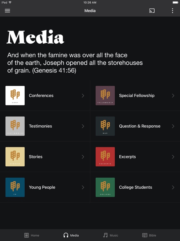 Joseph's Storehouses iPad screenshot 2 - Education app