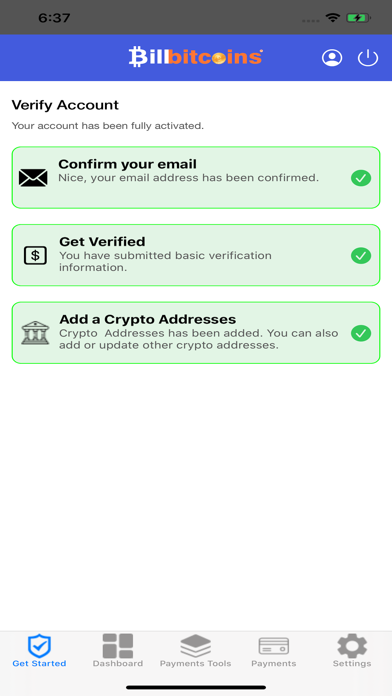 Billbitcoins Screenshot