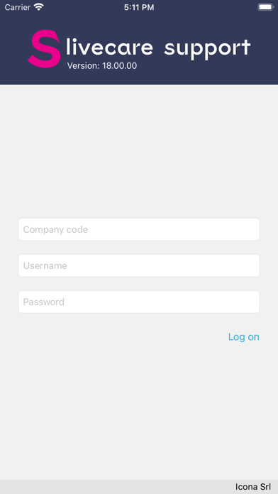 Livecare Support Screenshot
