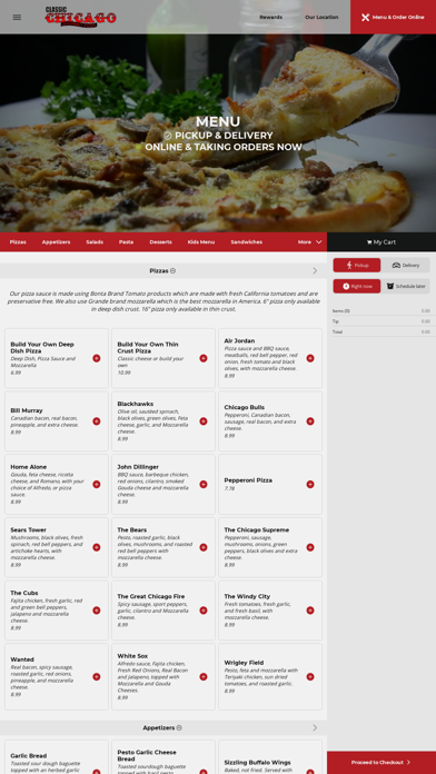 Screenshot #2 pour Classic Chicago Gourmet Pizza