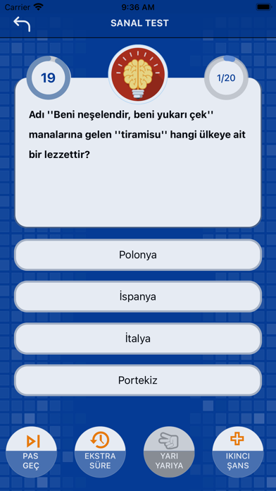 Sanal Test Screenshot