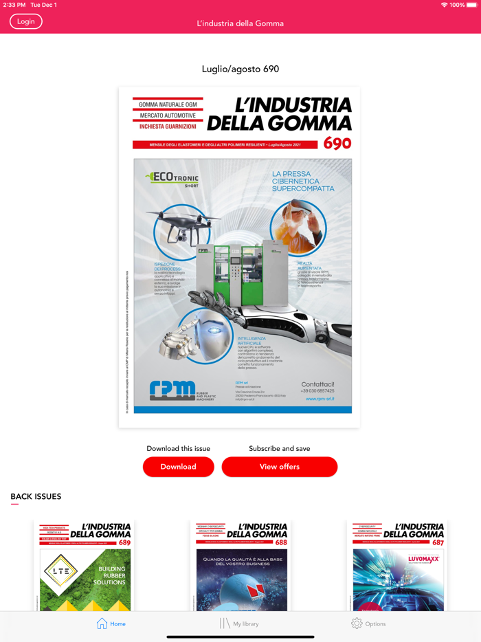 L’Industria della Gomma