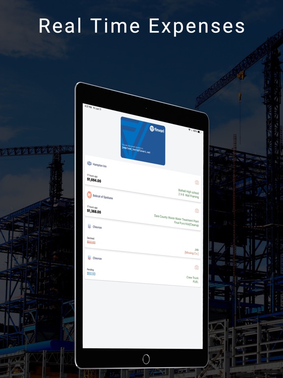 Finvari iPad screenshot 3 - Business app