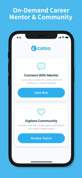 Game screenshot Catoo: Career Mentor mod apk