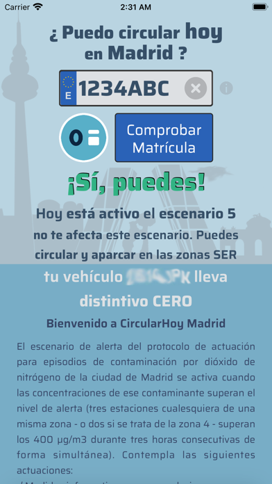 CircularHoy Escenarios Madrid Screenshot