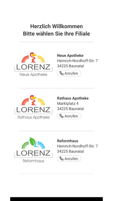 Lorenz Apotheke & Reformhaus Screenshot