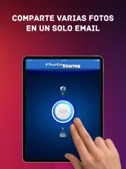 photo sharing -transferir foto ipad capturas de pantalla 1