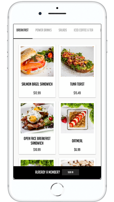 Crema Gourmet Espresso Bar Screenshot