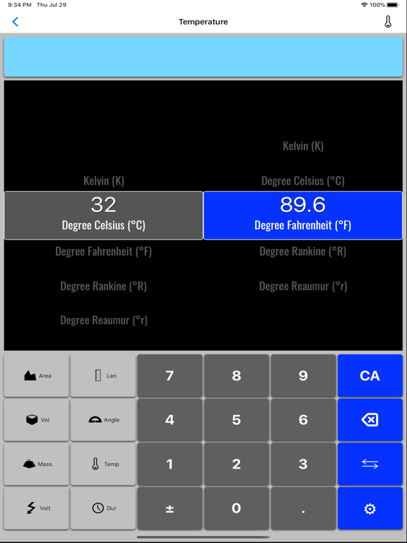 Screenshot #6 pour Unit Converter from SG