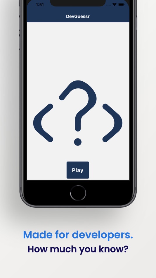 #4. DevGuessr - Programming logos (iOS) By: Pibardos LLC