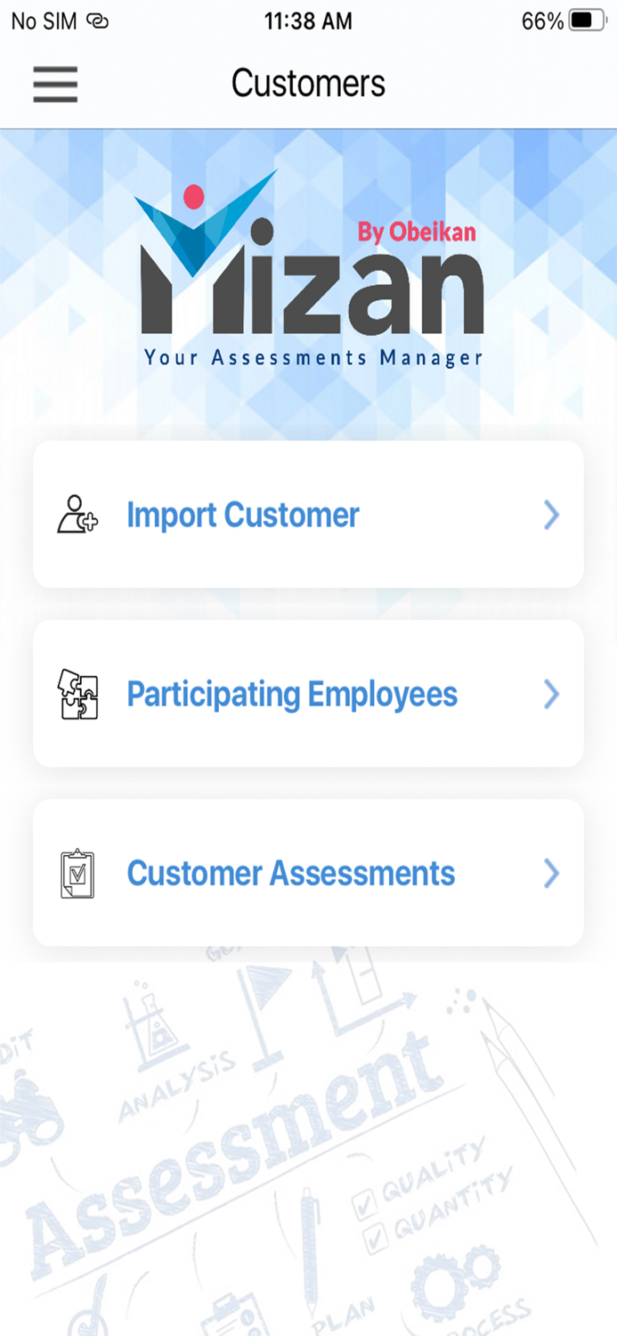 Mizan Assessment Manager