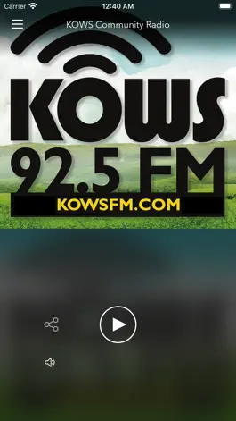 Game screenshot KOWS Community Radio mod apk
