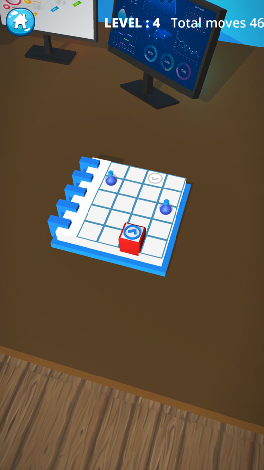 #4. Paper Seal - Stamp Move Puzzle (iOS) By: Skilljoy, LLC