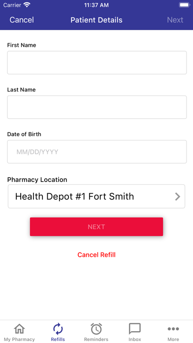 Health Depot Screenshot