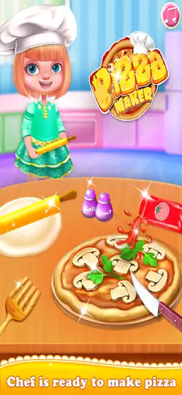 Game screenshot Pizza Maker Cooking Kitchen mod apk