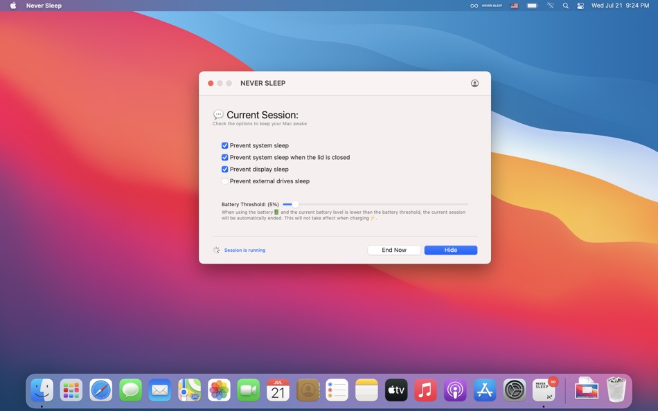 #2. NEVER SLEEP - Even Lid Closed! (macOS) 由: 翔 何