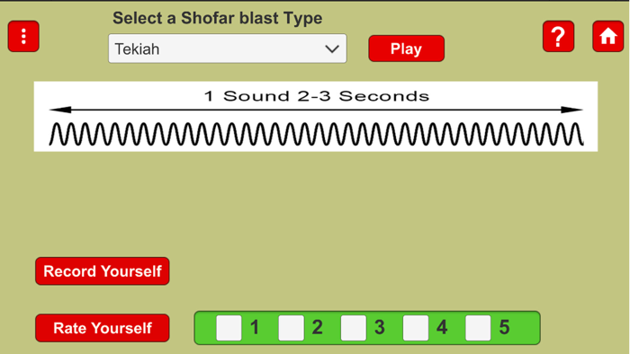 Shofar Trainer 1-2-3