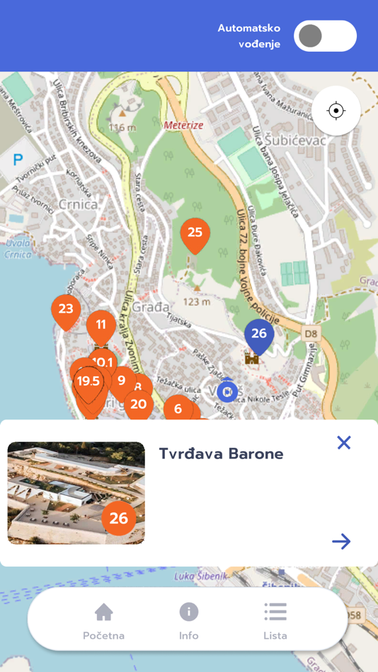 #4. Šibenik Audio Guide (iOS) 由: Novena d.o.o.