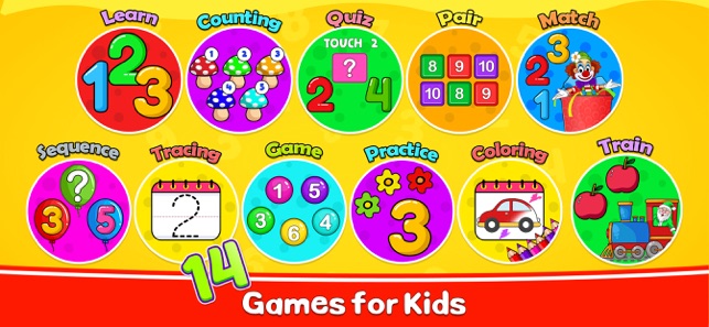 Learn Numbers 123 Toddler Game na App Store