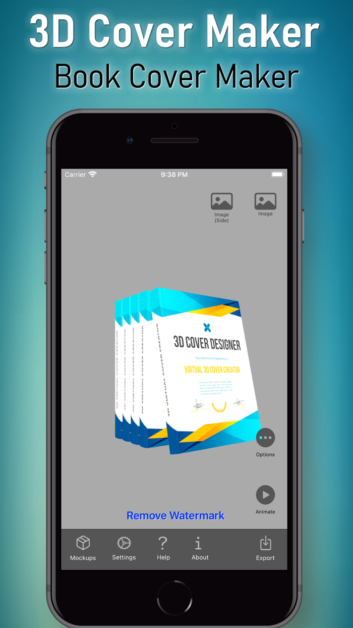 3D Cover Maker - Book Cover