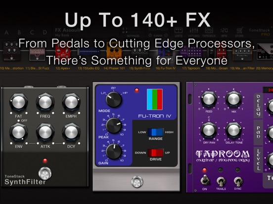 ToneStack PRO Guitar Amps & FX iPad app afbeelding 6