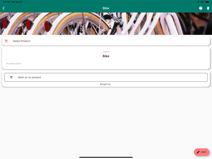 Wishr - Shared Wishlist
