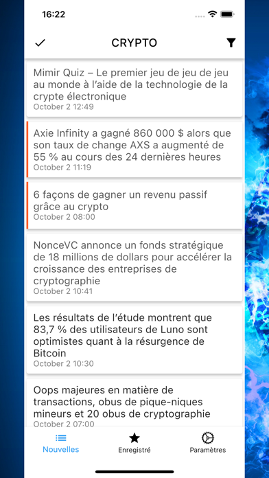 Screenshot #2 pour Brevy — actualités bitcoin