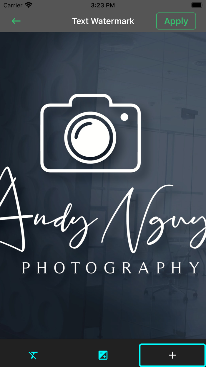 Add Watermark on PhotosVideos