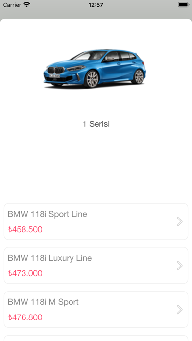 Brand New Car Prices Screenshot