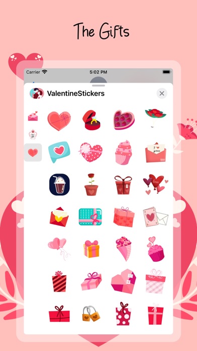 Valentine Stickers: Love Screenshot