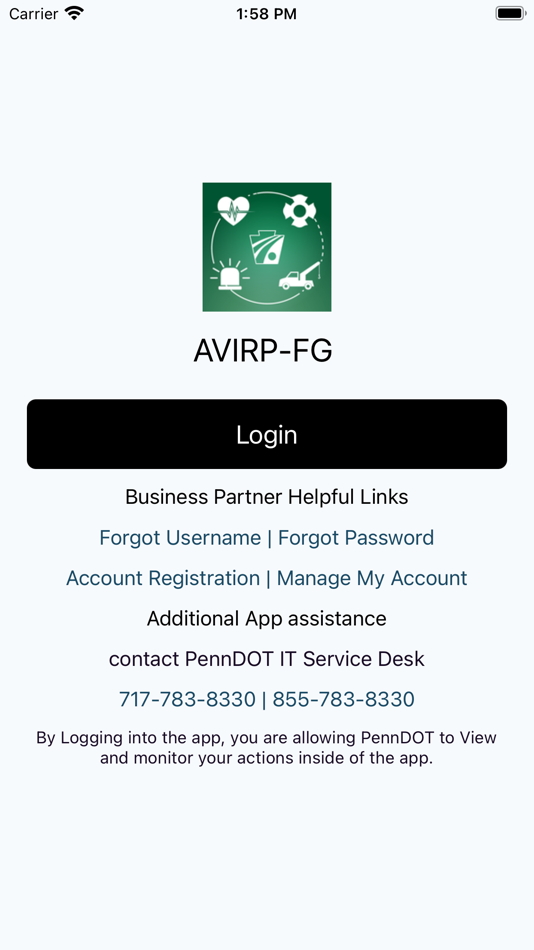 PennDOT - AVIRPFG - 1.0 - (iOS)