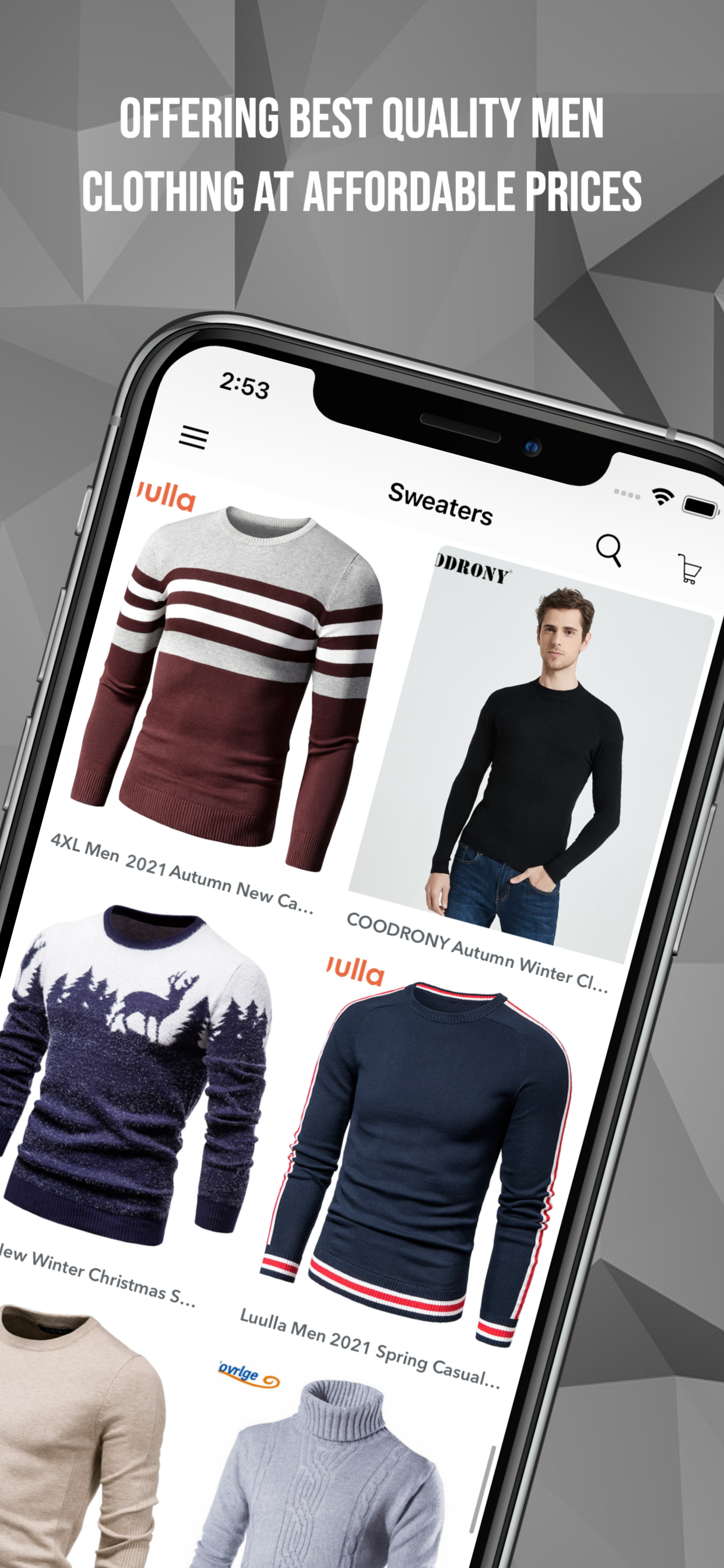 Men Clothes Cheap Store
