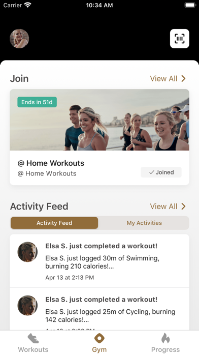 Smart Workout Fitnessclub Screenshot
