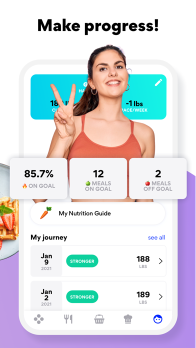 Meal Plans & Grocery Ari Coach Screenshot
