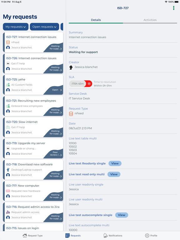 Screenshot #6 pour Single Service Point