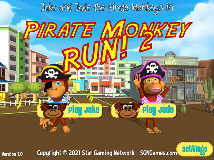 Pirate Monkey Run 2
